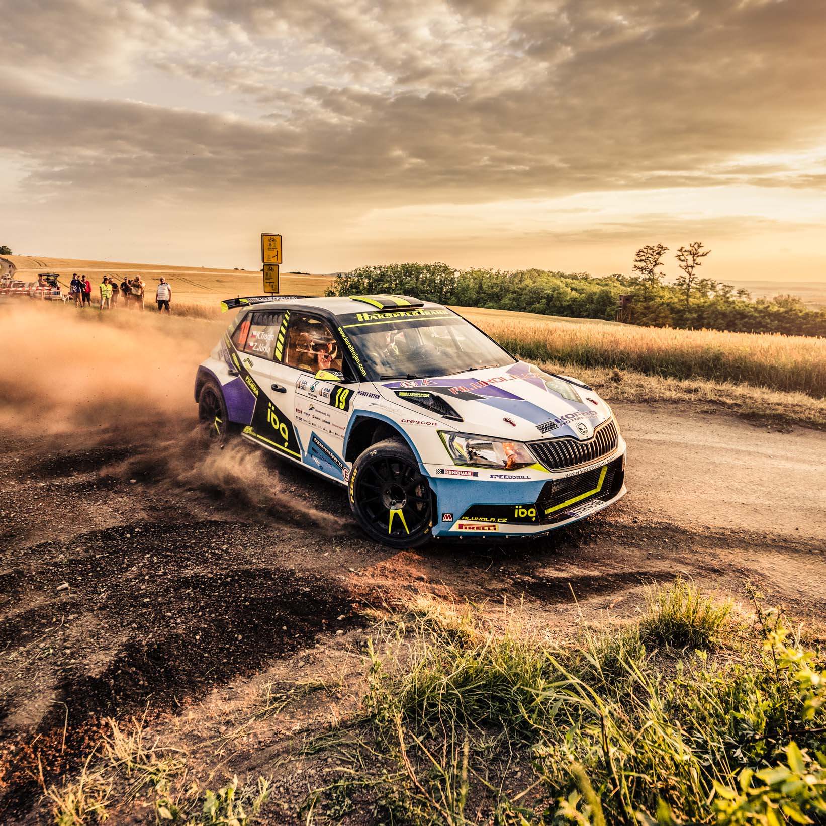 Rally Hustopeče s atraktivními šotolinovými úseky.