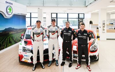 Jan Kopecký a Agrotec Škoda Rally Team pojede i letos za AGROTEC Group