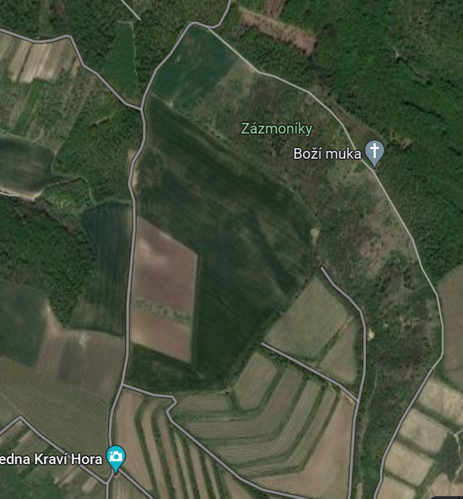 Bořetice soukromé pozemky